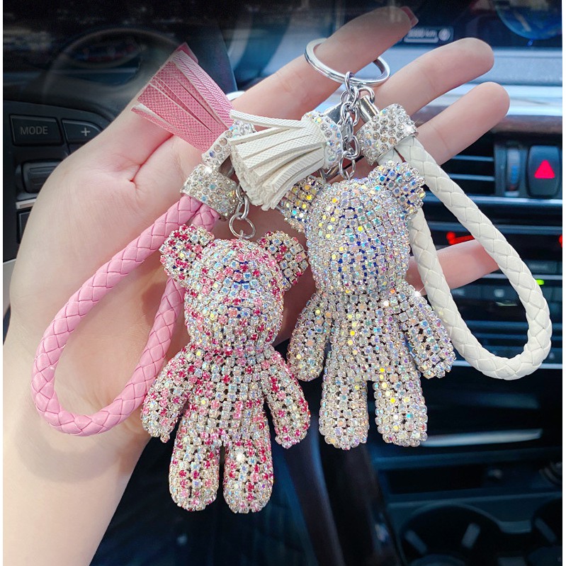 Móc khoá Gấu đính đá thời thượng Bearbrick