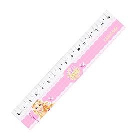 Thước kẻ thẳng 15cm RL05-PR công chúa dễ thương