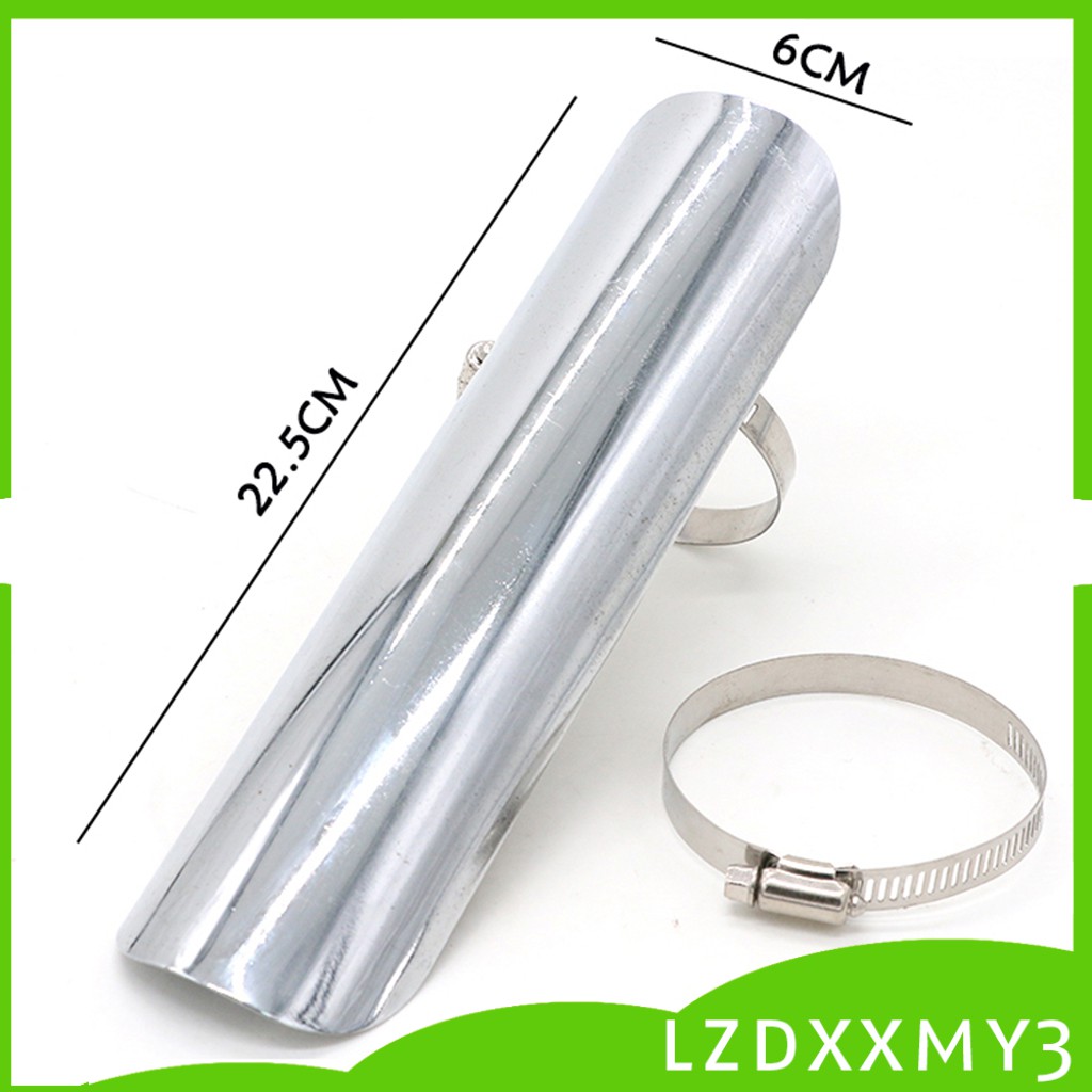 Ốp Bảo Vệ Ống Xả Nhiệt Giảm Thanh Cho Xe Mô Tô Lzdxxmy3 23CM