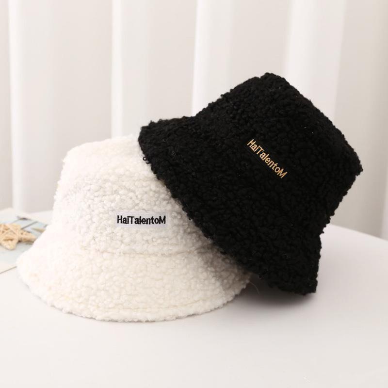 Nón Tai Bèo Vành Cụp Nón Lông Cừu Xù Nhiều Màu Sắc Unisex Nam Nữ