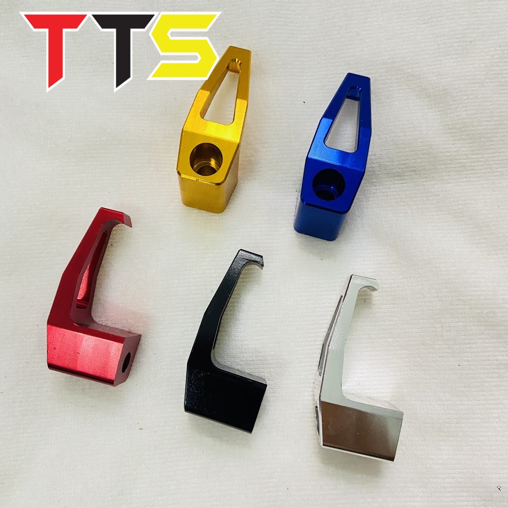 Móc treo đồ xe máy chất liệu nhôm nguyên khối CNC nhiều màu sắc đẹp mắt