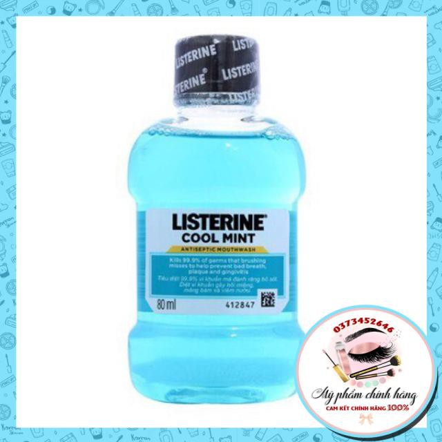 [FREESHIP]  Nước súc miệng Listerine 80ml thái lan