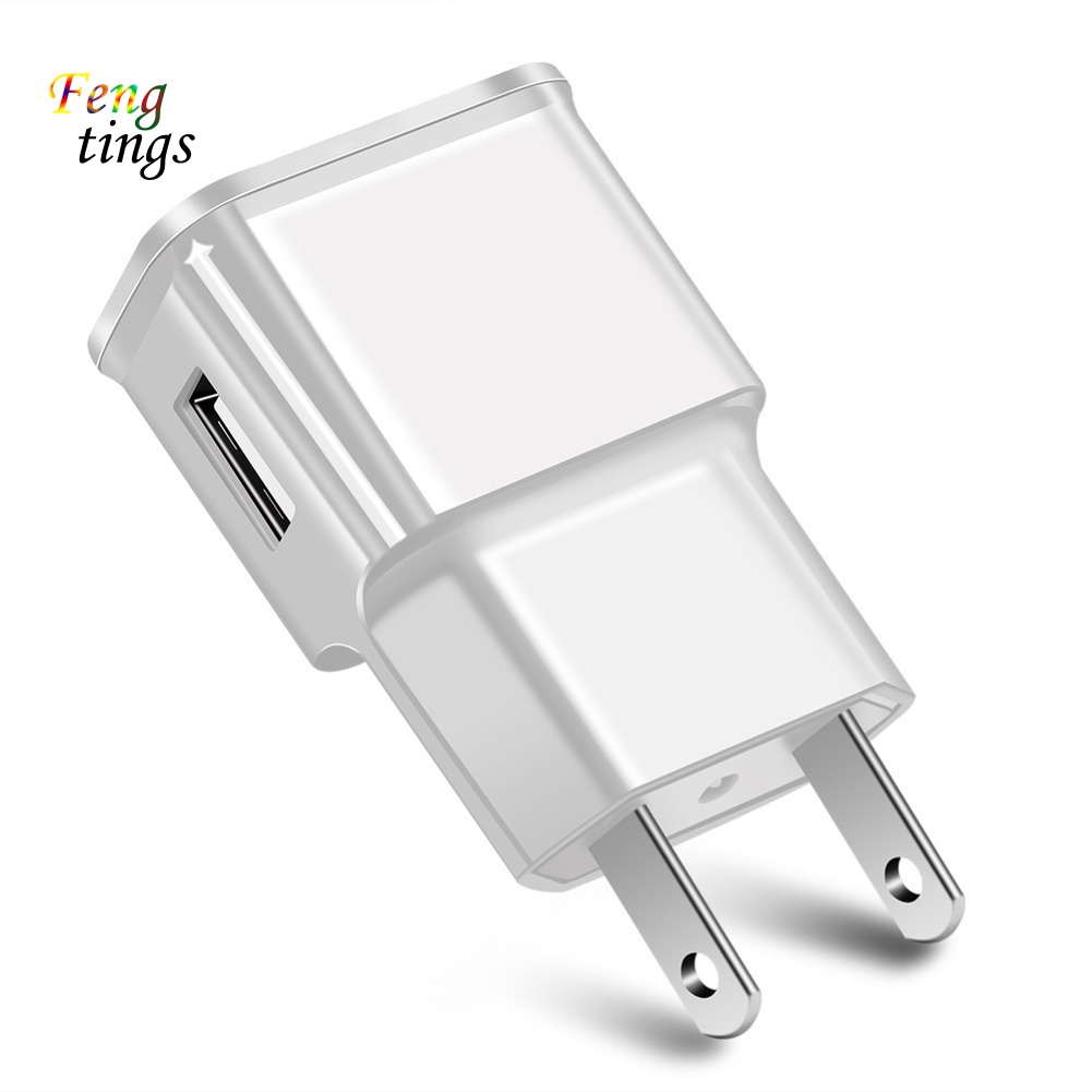 Củ Sạc Một Cổng USB 5V EU / US Tiện Dụng Mang Theo Du Lịch Cho Android
