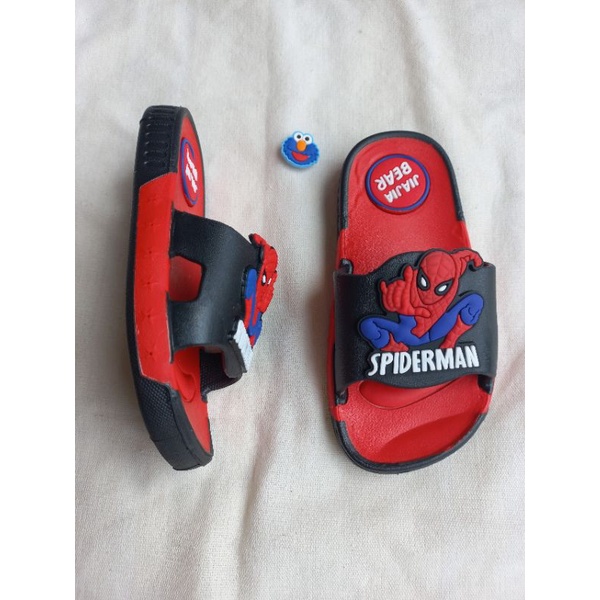 Dép siêu nhân bé trai.dép đúc siêu nhân nhện 3D đẹp