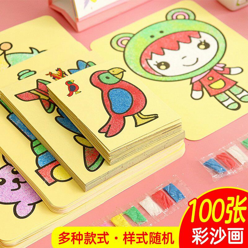 Bức Tranh Cát Cho Bé Yêu Hội Họa Thỏa Sức Sáng Tạo Giúp Con Phát Triển Mỹ Thuật