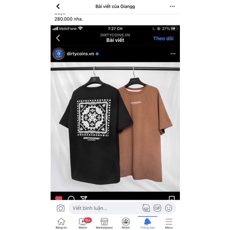 áo dirty coin