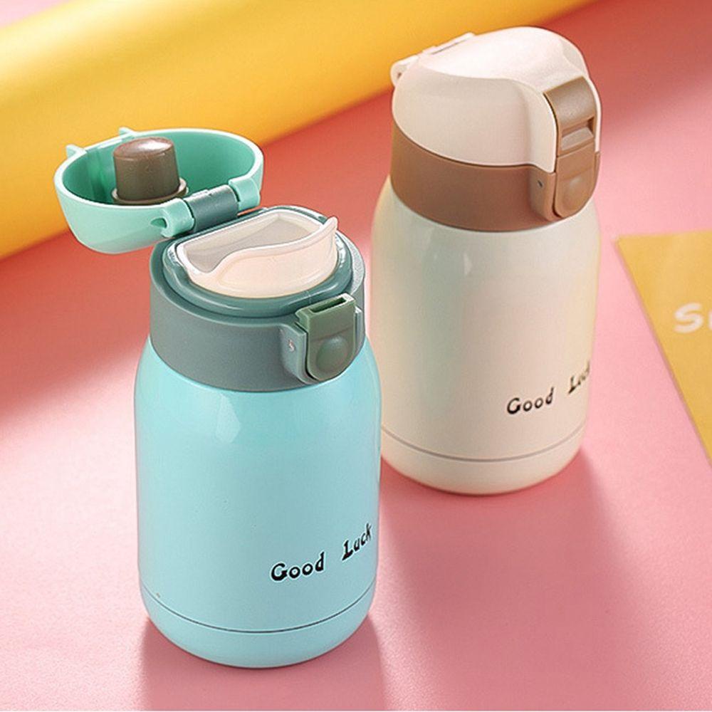 SJJL Bình Nước Giữ Nhiệt Mini Bằng Thép Không Gỉ Họa Tiết Hoạt Hình Cho Bé