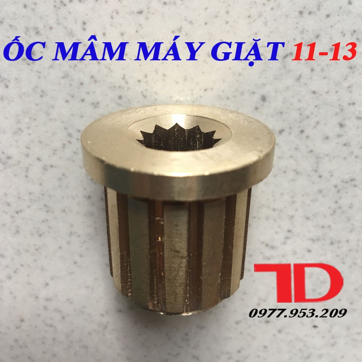 Ốc Mâm Máy Giặt 11-13 Bằng Thau