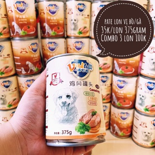🐾🐄🐶PATE CHO CHÓ MÈO VITAFULL KHÔNG GIA VỊ 🐄🐾🐶