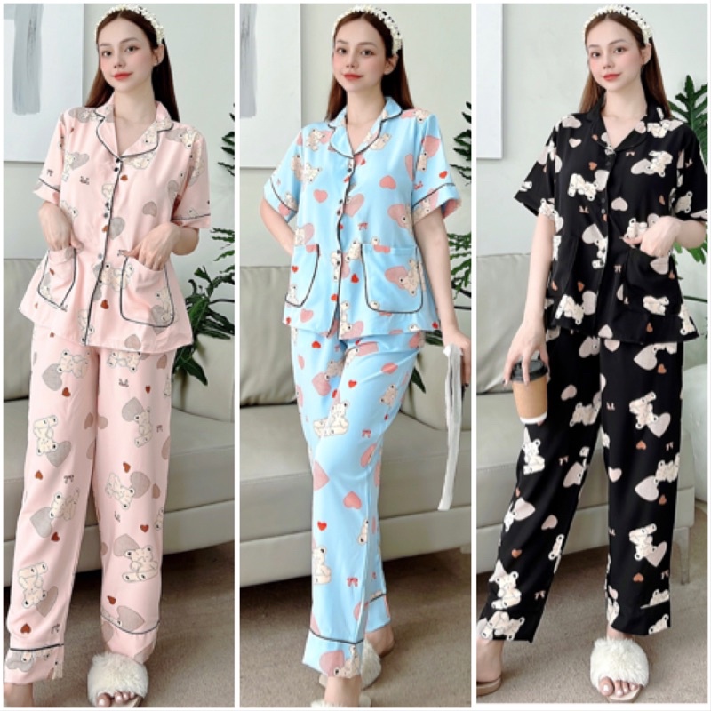 Đồ ngủ bigsise 40-100kg chất lụa hàn mềm mát