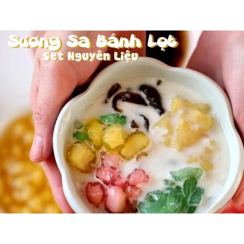 chè sương sa bánh lọt 15 chén