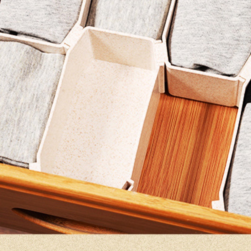 Youyo Hộp Chia Ngăn Đựng Vớ Chia Ngăn Hình Tổ Ong Sáng Tạo