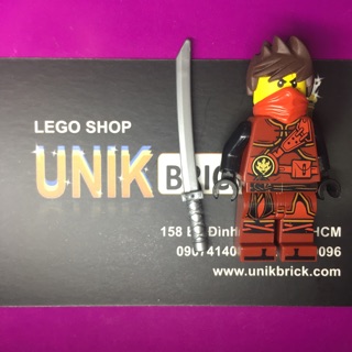 Lego UNIK BRICK Kai (Mẫu 6) - Ninja đỏ trong Ninjago chính hãng (như hình)