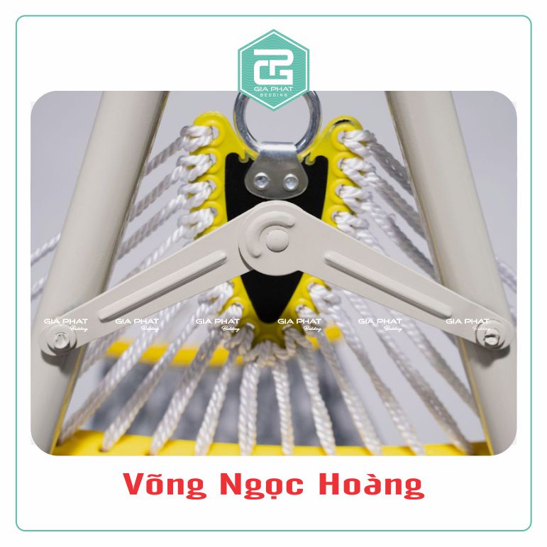 Võng xếp Ngọc Hoàng thuyền rồng ( Khung INOX - Thép sơn tĩnh điện )