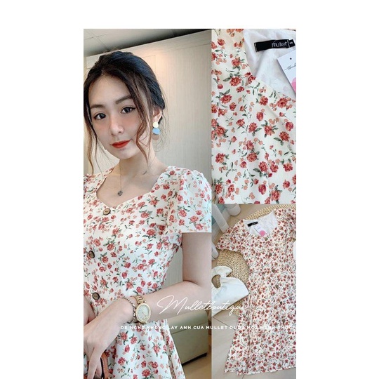 ĐẦM HOA HỒNG MINI