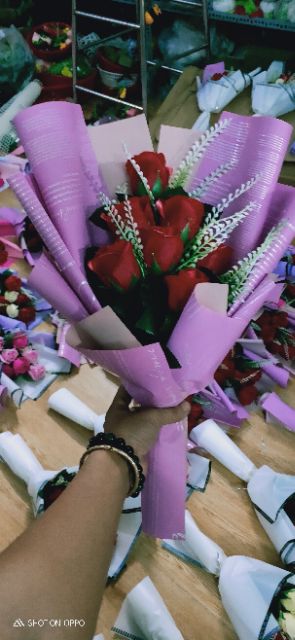 Bó hoa 7b . sỉ 60k 1 bó lẻ 100k