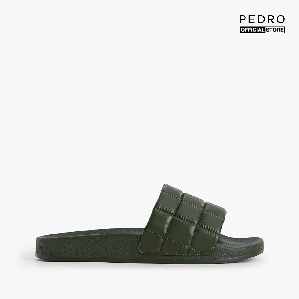 PEDRO - Dép nam quai ngang Quilted PM1-85110384-64