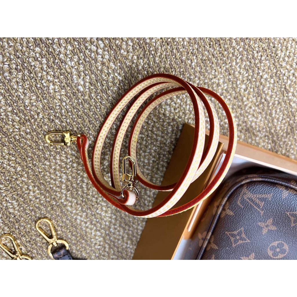 Túi xách đeo chéo L.V, túi đeo vai kẹp nách Jansi - FULLBOX sz20