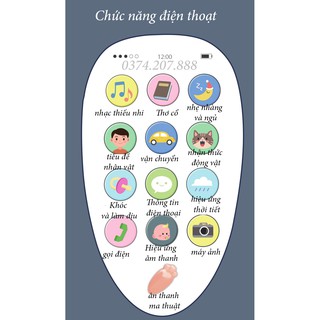 Điện thoại đồ chơi có gặm nướu cho bé [ Dien Thoai Do Choi Cho Be]