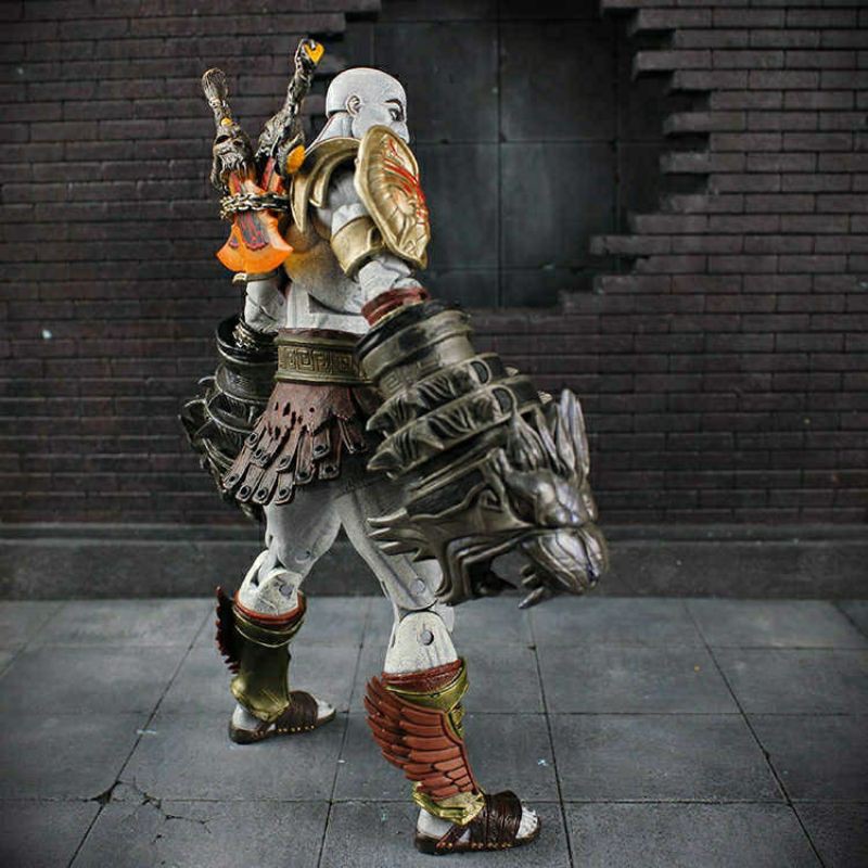 Mô Hình Nhân Vật Kratos God Of War 3god Sống Động Neca