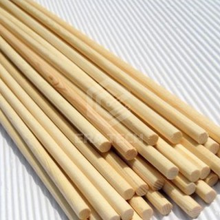 Thanh gỗ thông tròn dài 1m, phi 25