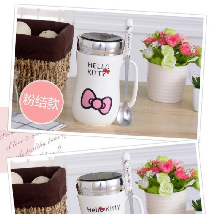 Cốc sứ nắp gương có quai nhiều hình