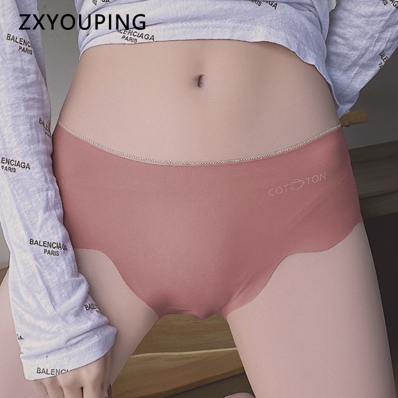 Quần lót zxyouping không đường may siêu mỏng mềm mại thoải mái size M-XL cho nữ