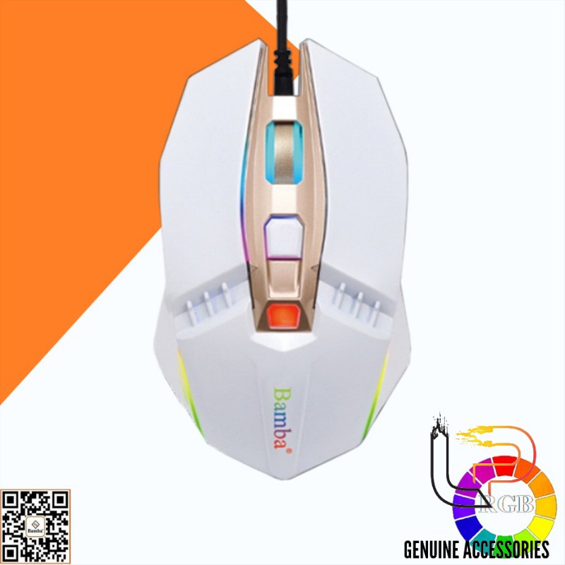 CHUỘT CHƠI GAME BAMBA B02 - MOUSE BAMBA B02 CHUYÊN GAME RGB