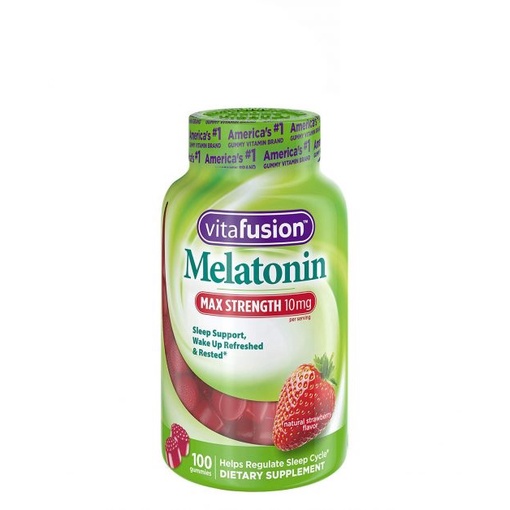 Kẹo dẻo hỗ trợ giấc ngủ ngon Vitafusion Melatonin