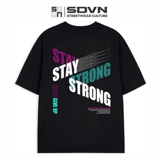 Áo thun unisex nam nữ sdvn stay strong