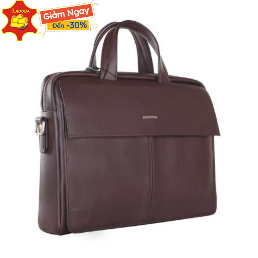 Cặp văn phòng,Cặp văn phòng, Cặp công sở viền da đựng laptop máy tính xách tay đẹp nam nữ Ladoda mã C11914 | BigBuy360 - bigbuy360.vn