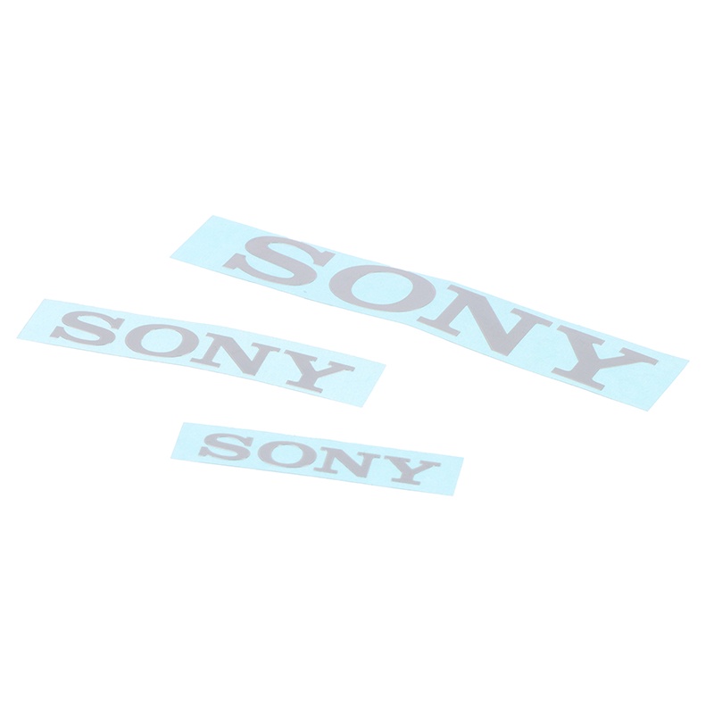 Miếng Dán Logo Kim Loại Trang Trí Máy Ảnh / SONY