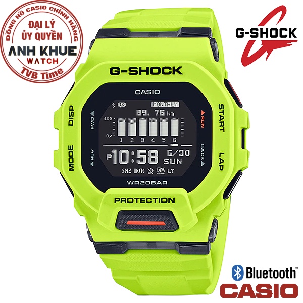 Đồng hồ nam dây nhựa Casio G-Shock chính hãng Anh Khuê GBD-200-9DR (45mm)