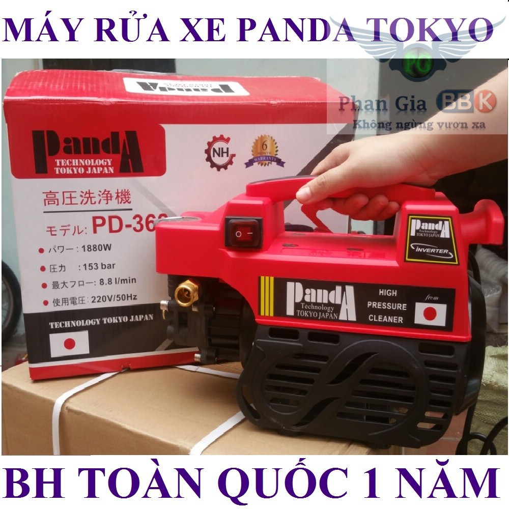 MÁY RỬA XE CAO CẤP PANDA 1880W