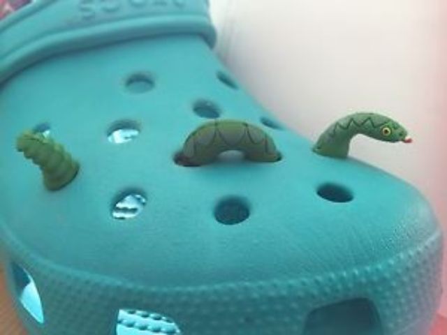 Nút gắn dép Jbitz 3d hình cá sấu, hình con rắn