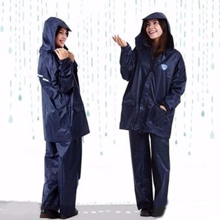 Bộ quần áo mưa vải dù size xl chống thấm cao cấp