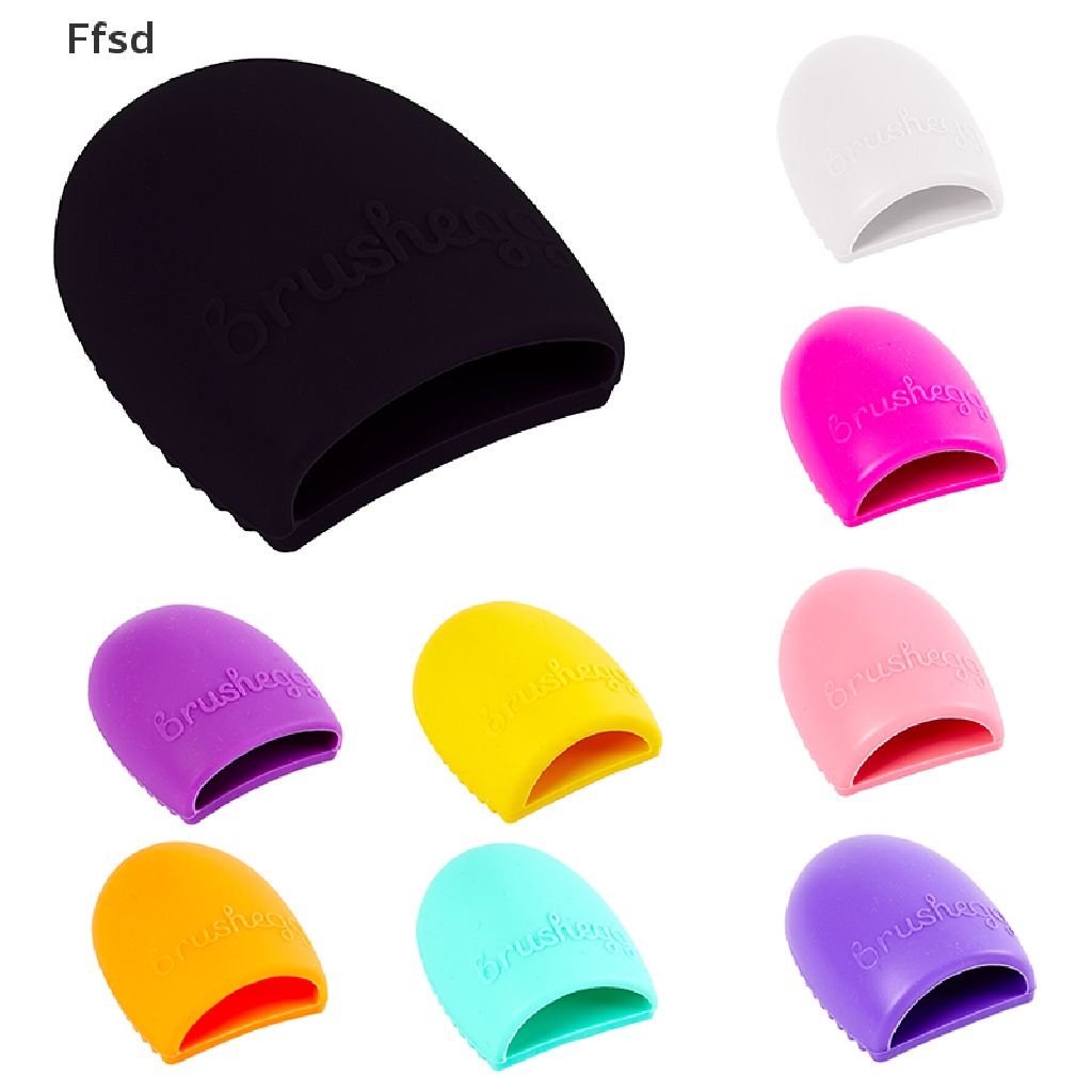 [Hàng mới về] Dụng cụ vệ sinh cọ trang điểm bằng silicone tiện dụng
