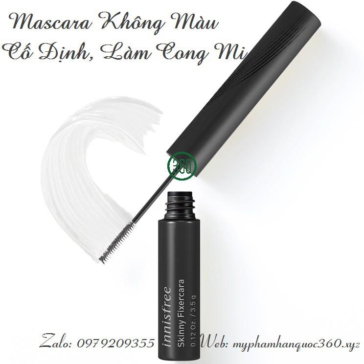 Mascara Cố Định Làm Cong Mi Innisfree Skinny Fixercara 3.5g