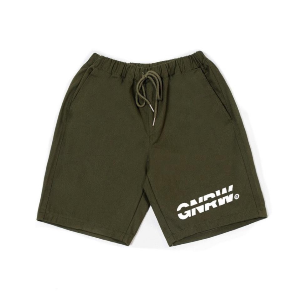 Quần đùi ngắn lưng thun Nam Nữ Kaki co giản short phản quang unisex Local Brand M Midori