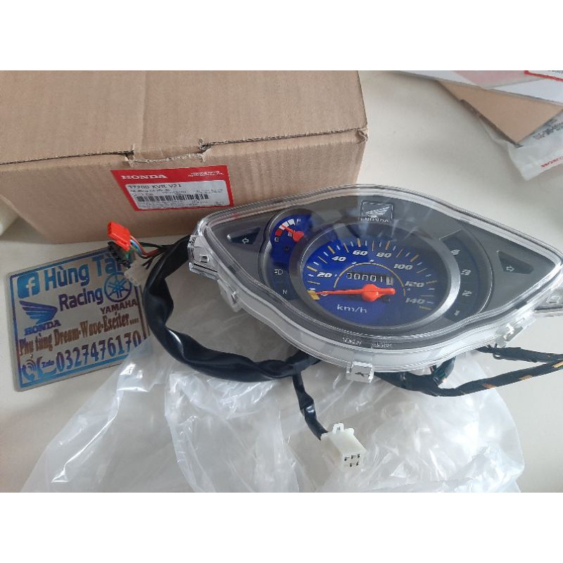 Cụm đồng hồ công tơ mét xe WAVE RS 100 zin honda
