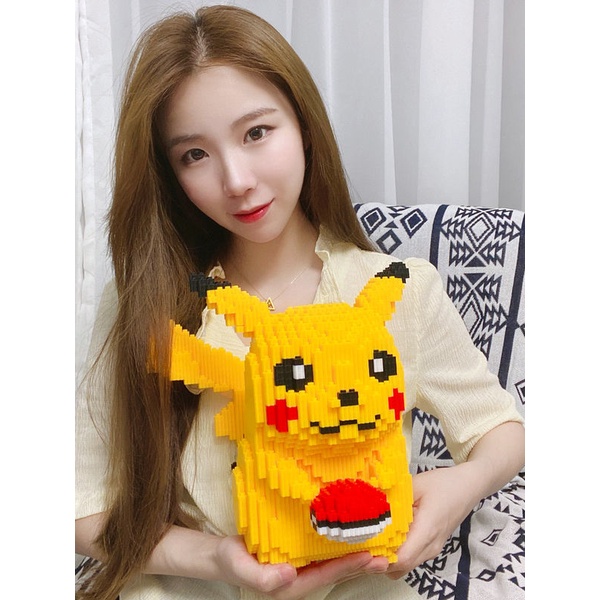 Bộ Đồ Chơi Lắp Ráp Lego Hình Pikachu Dễ Thương