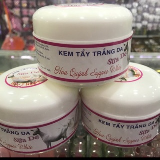 KEM TẨY TRẮNG DA SỮA DÊ HOA QUỲNH