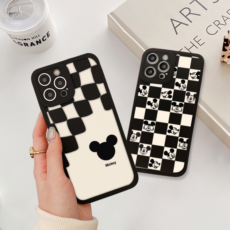 Ốp lưng iphone cạnh vuông lỗ camera mickey caro 6/6splus/7/7plus/8/8plus/x/xr/xs/11/12/13/pro/max/plus/promax-Awifi U3-4