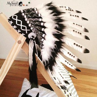 Mũ phông nền chụp ảnh hình thổ dân da đỏ