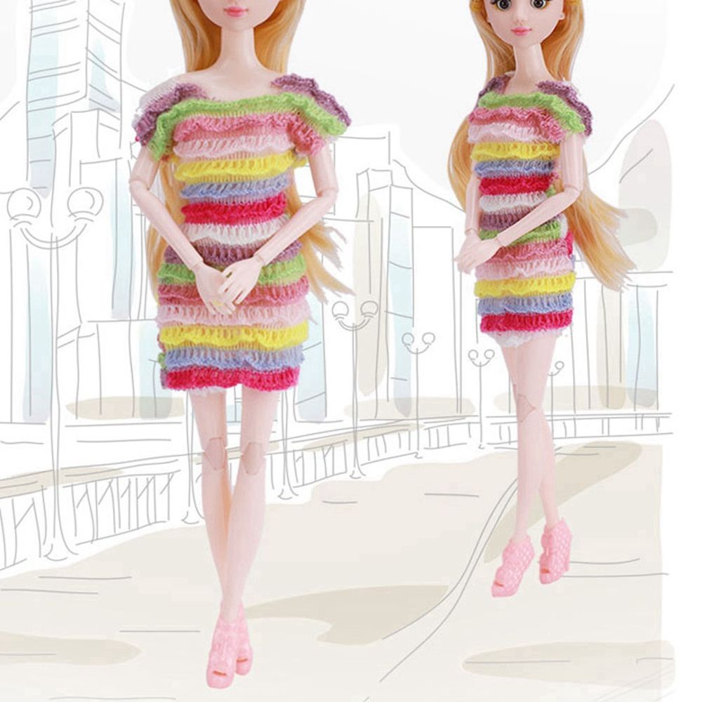 Đầm Thời Trang DIY Cho Búp Bê 2021 30cm