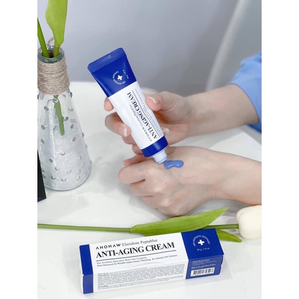 Kem dưỡng chống lão ,nâng cơ AHOHAW-ELAZULENE PEPTABLUE ANTI-AGING CREAM