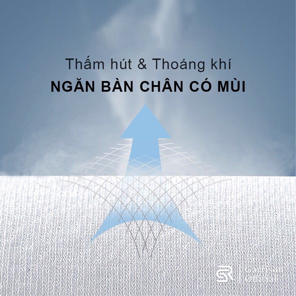 Tất Nam Thời Trang GARRISON MAN Mềm Mại Thoáng Khí Khử Mùi Hôi