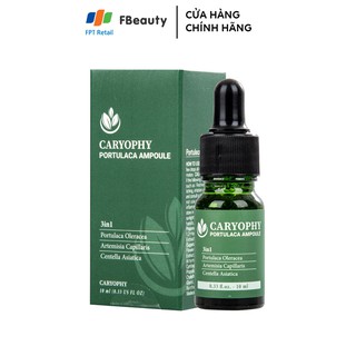 Serum hỗ trợ giảm mụn Caryophy Portulaca Ampoule 10ml