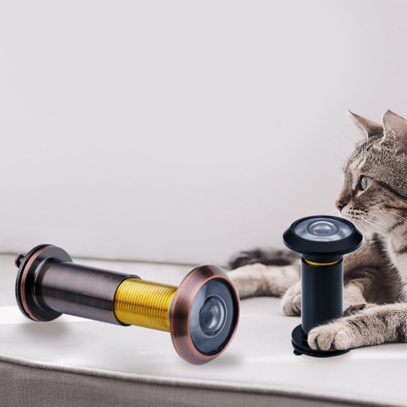 Mắt thần ẩn gắn cửa ra vào quan sát bên ngoài tăng cường bảo mật có miếng che bảo vệ riêng tư chuyên dụng