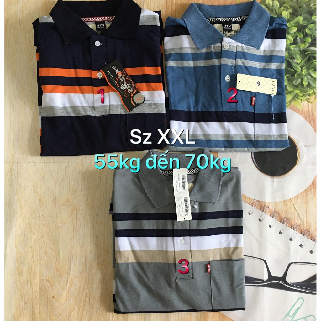 [HÌNH THẬT + CLIP] ÁO THUN NAM SỌC VẢI ĐẸP 45KG-85KG | BigBuy360 - bigbuy360.vn